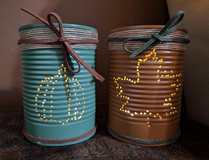 怀旧风秋季手工铁皮灯笼制作教程-第1张图片-趣作屋