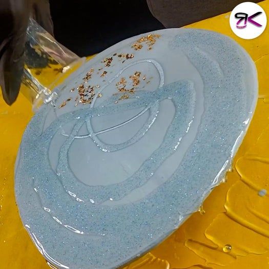 手工制作天然木纹环氧树脂蛋形时钟教程-第9张图片-趣作屋 手工制作天然木纹环氧树脂蛋形时钟教程-第9张图片-趣作屋