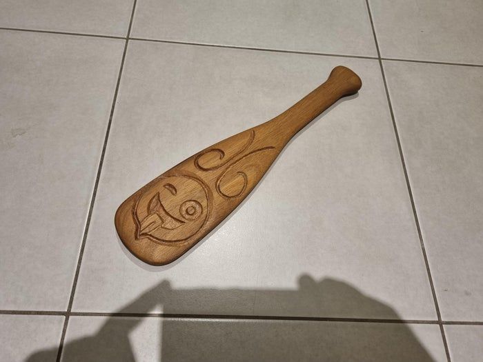 手工雕刻Patu棍棒教程，现代设计轻松上手-第26张图片-趣作屋