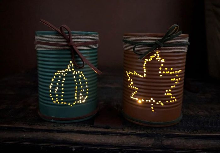 怀旧风秋季手工铁皮灯笼制作教程-第13张图片-趣作屋