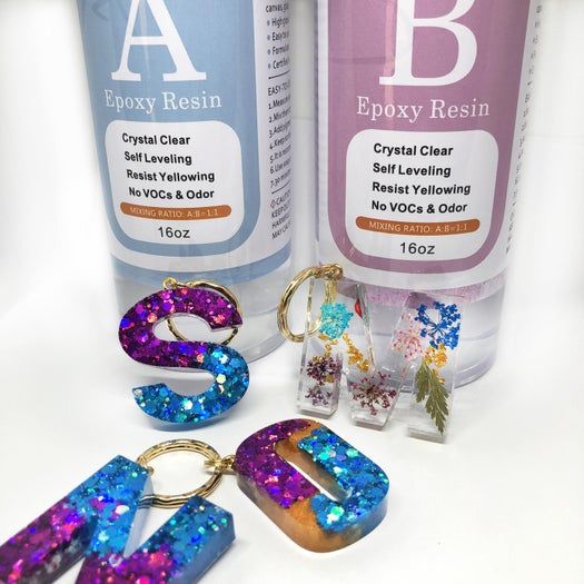 手工制作闪亮树脂字母钥匙扣教程-第3张图片-趣作屋 手工制作闪亮树脂字母钥匙扣教程-第3张图片-趣作屋