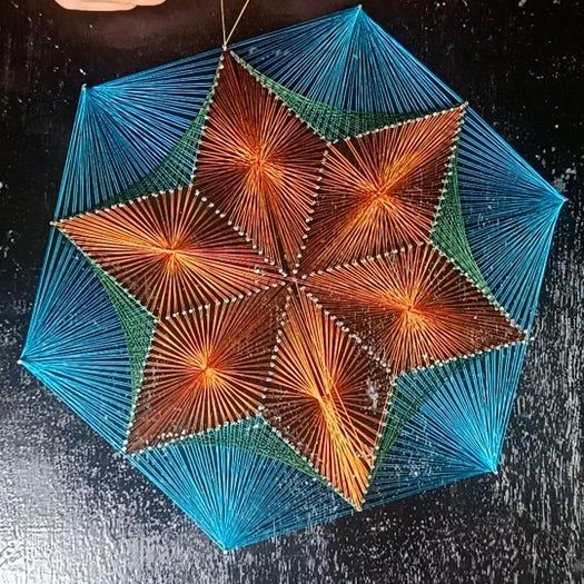 用线做图案的创意手工教程,零基础也能轻松上手-第30张图片-趣作屋 用线做图案的创意手工教程,零基础也能轻松上手-第30张图片-趣作屋