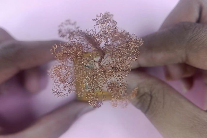 零成本铜丝变盆景树，手把手教你打造迷你艺术-第18张图片-趣作屋