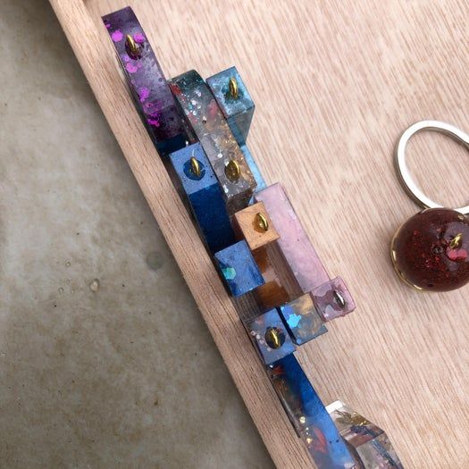 手工制作闪亮树脂字母钥匙扣教程-第44张图片-趣作屋 手工制作闪亮树脂字母钥匙扣教程-第44张图片-趣作屋