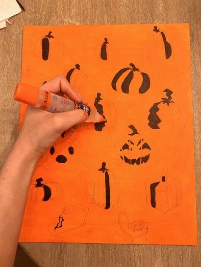 节日南瓜装饰手工教程,简单又有趣的DIY玩法-第6张图片-趣作屋 节日南瓜装饰手工教程,简单又有趣的DIY玩法-第6张图片-趣作屋