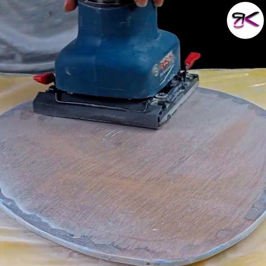 手工制作天然木纹环氧树脂蛋形时钟教程-第15张图片-趣作屋 手工制作天然木纹环氧树脂蛋形时钟教程-第15张图片-趣作屋