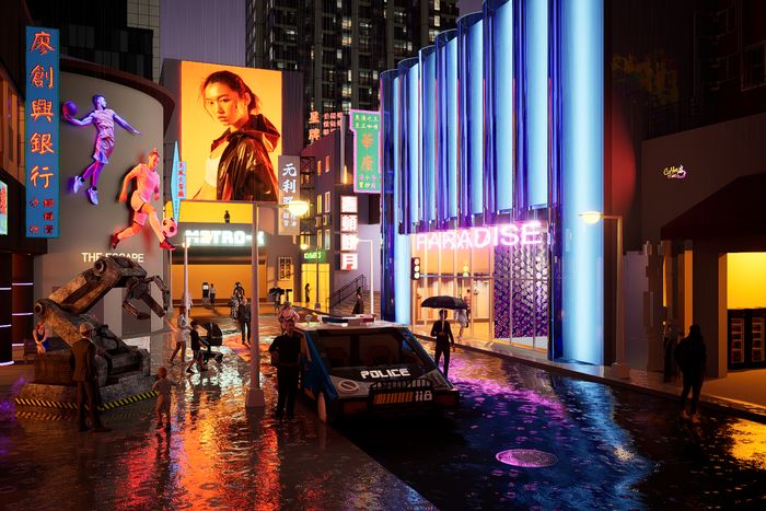 赛博朋克主题乐园设计全解析:从灵感草图到渲染后期的完整创作流程-第12张图片-趣作屋 赛博朋克主题乐园设计全解析:从灵感草图到渲染后期的完整创作流程-第12张图片-趣作屋