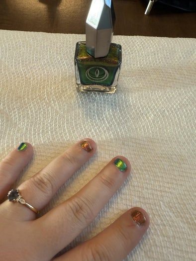 Mooncat油性指甲油正确涂法教程-第7张图片-趣作屋