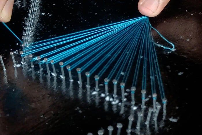 用线做图案的创意手工教程,零基础也能轻松上手-第21张图片-趣作屋 用线做图案的创意手工教程,零基础也能轻松上手-第21张图片-趣作屋