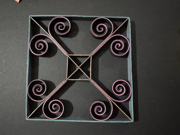 超实用手工教程：用彩色卡纸制作立体卷纸装饰品-第34张图片-趣作屋