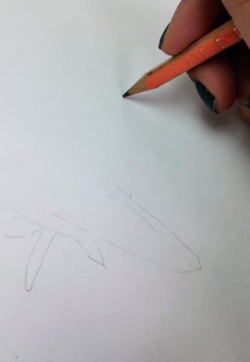 用炭笔画鲨鱼，致敬海洋守护者的艺术之旅-第4张图片-趣作屋