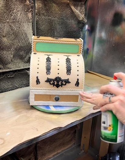 手工制作复古风收银机教程，轻便结实又逼真-第23张图片-趣作屋