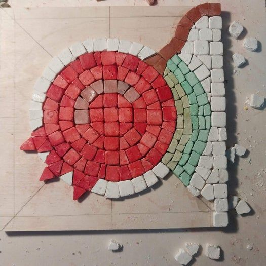 零基础也能做！古罗马风马赛克手工DIY教程-第29张图片-趣作屋