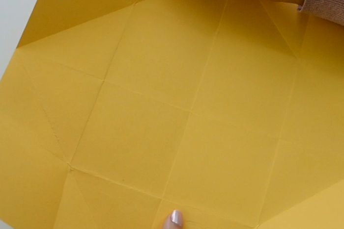 手工制作感恩节餐巾折叠贺卡教程-第11张图片-趣作屋