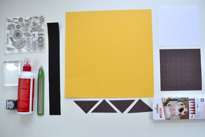 手工制作感恩节餐巾折叠贺卡教程-第4张图片-趣作屋