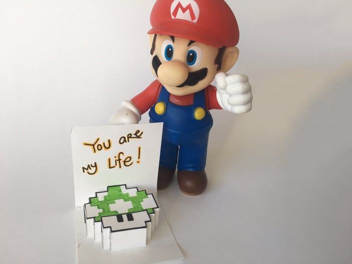 零基础也能做！像素立体贺卡DIY教程-第1张图片-趣作屋