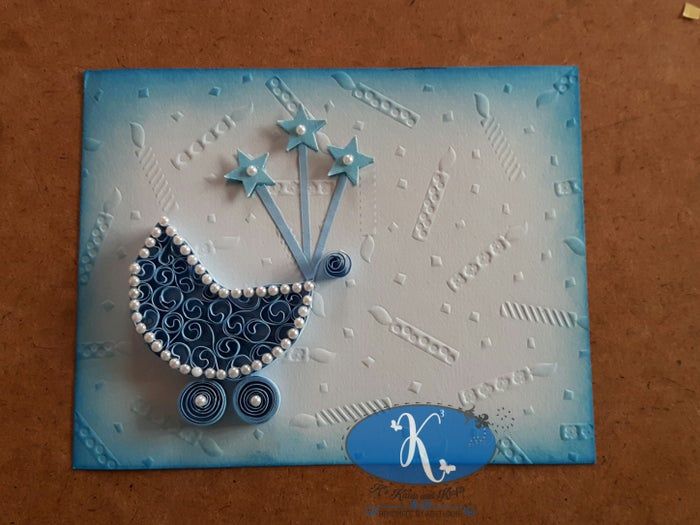 手工制作婴儿主题卷纸贺卡教程-第7张图片-趣作屋