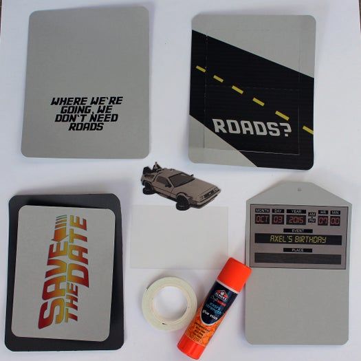 超炫《回到未来》主题卡片DIY教程,轻松制作时光机邀请函-第9张图片-趣作屋 超炫《回到未来》主题卡片DIY教程,轻松制作时光机邀请函-第9张图片-趣作屋