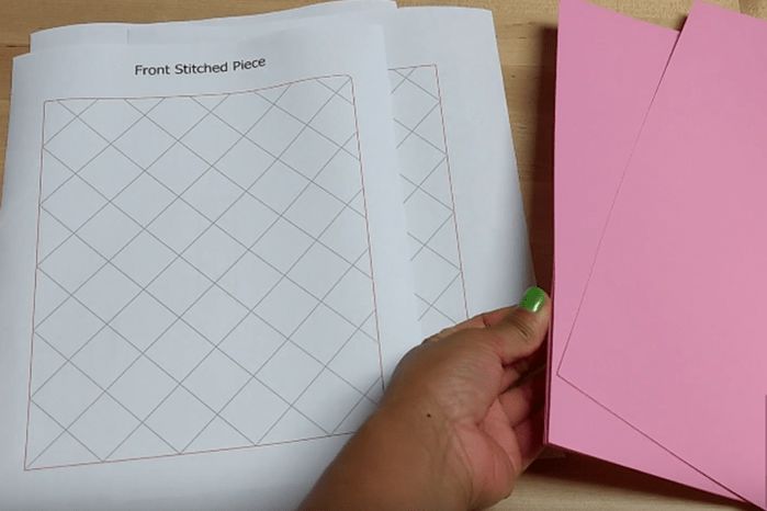 手工拼布风手提包卡片制作教程-第1张图片-趣作屋 手工拼布风手提包卡片制作教程-第1张图片-趣作屋