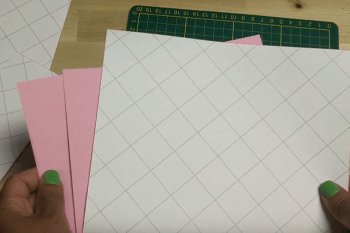 手工拼布风手提包卡片制作教程-第4张图片-趣作屋 手工拼布风手提包卡片制作教程-第4张图片-趣作屋