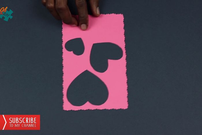 超简单DIY弹出式爱心情人节贺卡教程-第7张图片-趣作屋