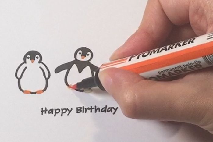 手工制作企鹅贺卡教程,零基础也能轻松上手-第13张图片-趣作屋 手工制作企鹅贺卡教程,零基础也能轻松上手-第13张图片-趣作屋