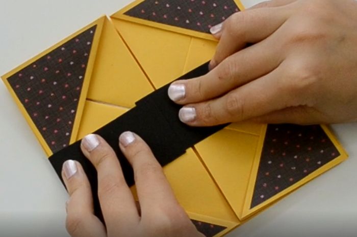 手工制作感恩节餐巾折叠贺卡教程-第26张图片-趣作屋