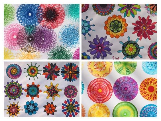 手工绘制万花尺图案的创意玩法与上色技巧-第6张图片-趣作屋