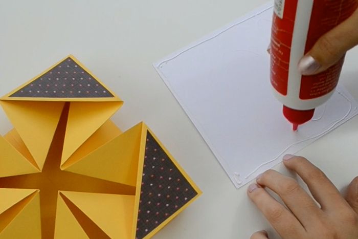 手工制作感恩节餐巾折叠贺卡教程-第23张图片-趣作屋