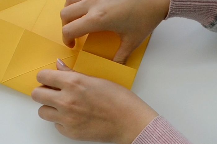 手工制作感恩节餐巾折叠贺卡教程-第13张图片-趣作屋