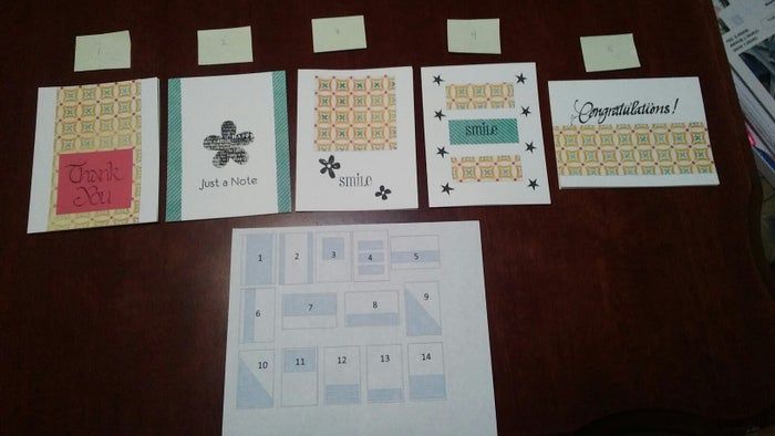 低成本手工贺卡制作教程，用一张纸做14张创意卡片-第16张图片-趣作屋