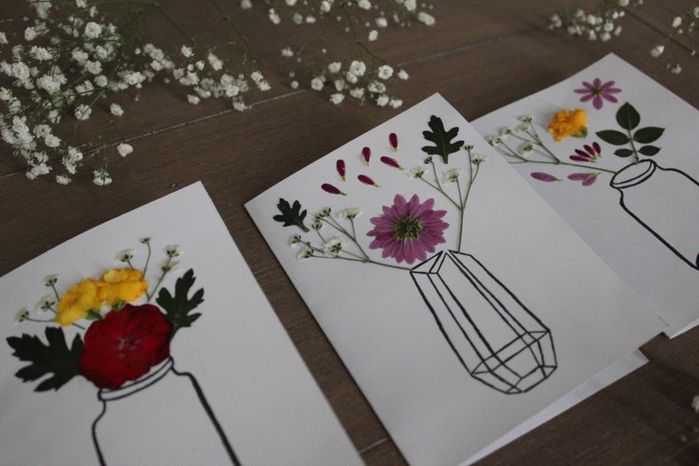 手工压花卡片制作教程,母亲节创意礼物推荐-第19张图片-趣作屋 手工压花卡片制作教程,母亲节创意礼物推荐-第19张图片-趣作屋