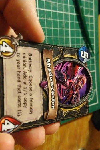 低成本DIY炉石传说立体卡片教程-第13张图片-趣作屋