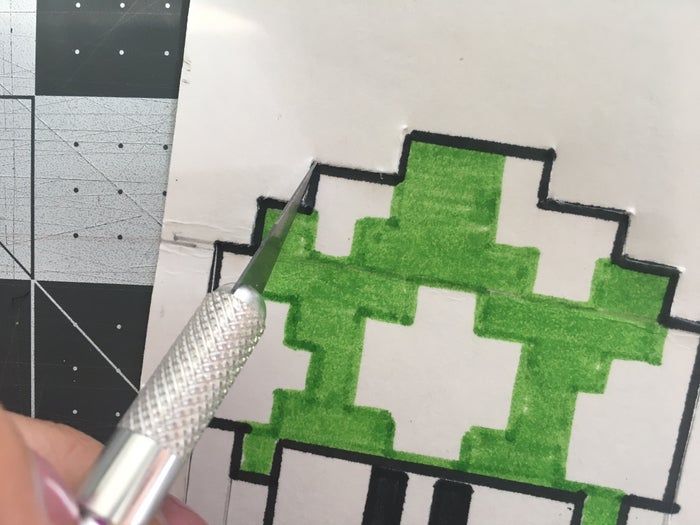 零基础也能做！像素立体贺卡DIY教程-第9张图片-趣作屋