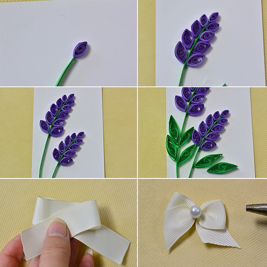 情人节手工DIY：低成本制作薰衣草卷纸贺卡教程-第6张图片-趣作屋