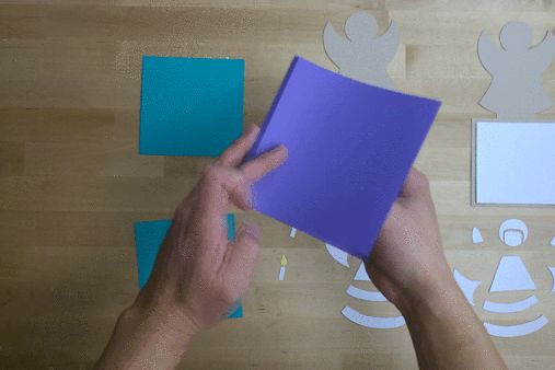 亲手制作圣诞天使立体贺卡,传递心意的温馨手工教程-第5张图片-趣作屋