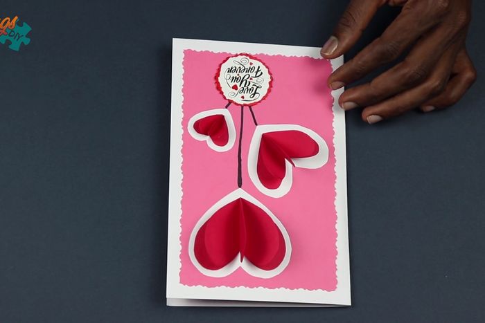 超简单DIY弹出式爱心情人节贺卡教程-第21张图片-趣作屋