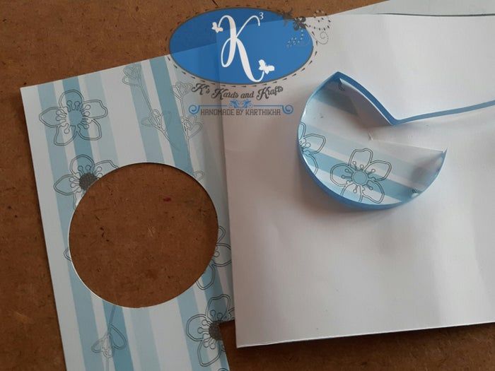 手工制作婴儿主题卷纸贺卡教程-第2张图片-趣作屋