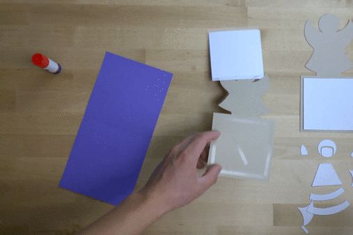 亲手制作圣诞天使立体贺卡,传递心意的温馨手工教程-第12张图片-趣作屋