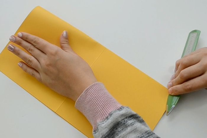 手工制作感恩节餐巾折叠贺卡教程-第7张图片-趣作屋