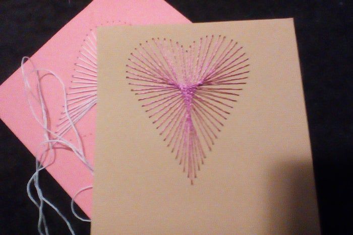 手工制作线艺贺卡教程,简单又惊艳的DIY卡片-第4张图片-趣作屋 手工制作线艺贺卡教程,简单又惊艳的DIY卡片-第4张图片-趣作屋