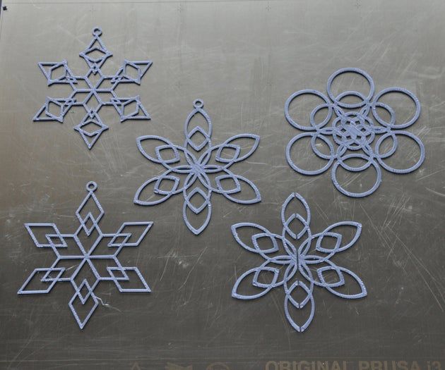 手把手教你3D打印六角立体雪花装饰-第16张图片-趣作屋