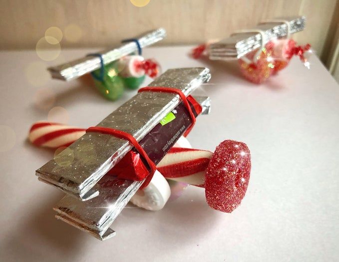 亲子手工糖果飞机教程-第16张图片-趣作屋