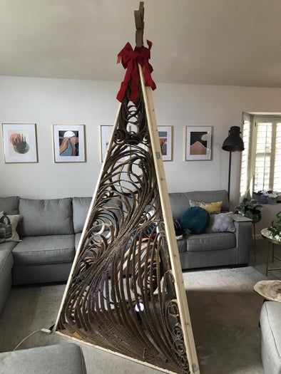 低成本手工圣诞树制作教程-第22张图片-趣作屋