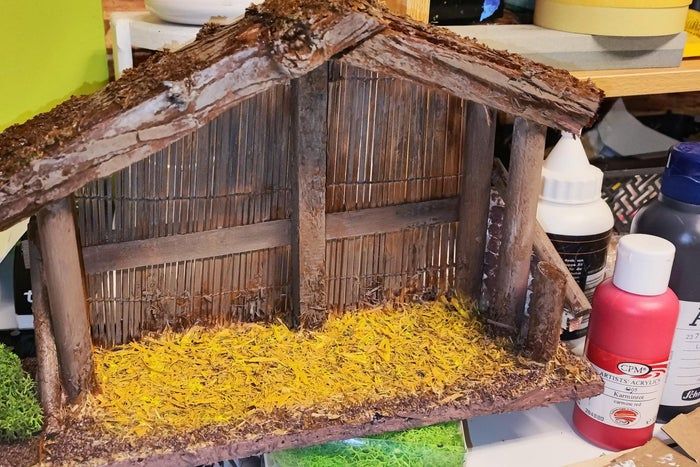 圣诞节场景DIY改造：低成本升级圣诞马槽教程-第9张图片-趣作屋