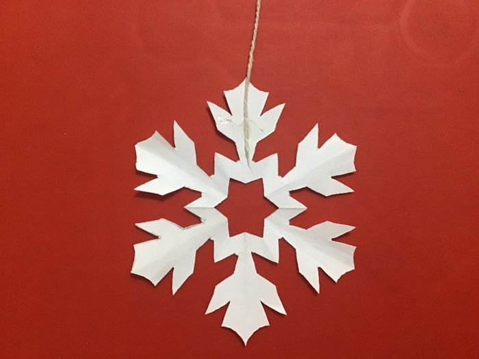 简易教程：低成本制作圣诞雪花挂饰-第21张图片-趣作屋