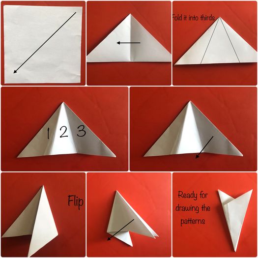 简易教程：低成本制作圣诞雪花挂饰-第11张图片-趣作屋