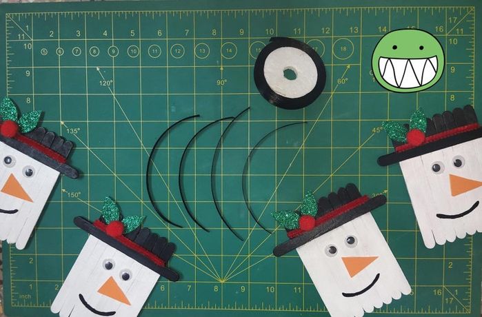 轻松搞定！半小时学会自制圣诞雪人挂饰-第10张图片-趣作屋