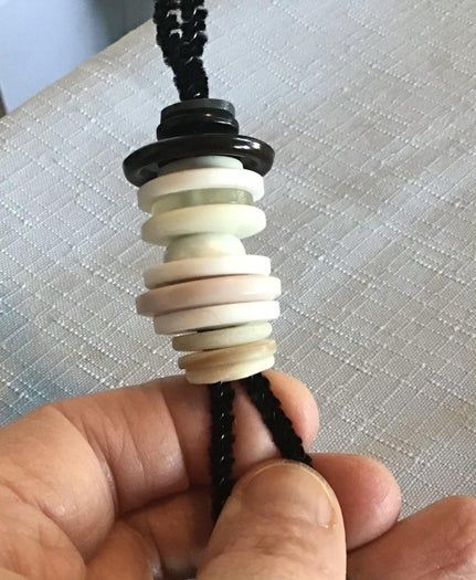 创意手工：低成本制作纽扣圣诞老人与雪人-第15张图片-趣作屋