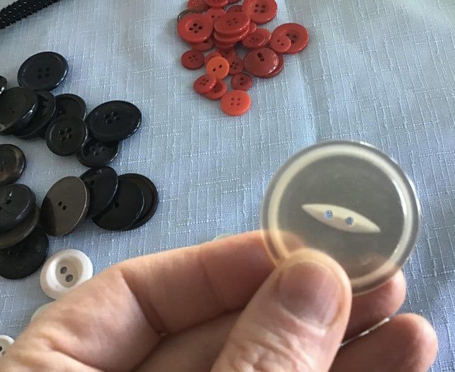 创意手工：低成本制作纽扣圣诞老人与雪人-第6张图片-趣作屋